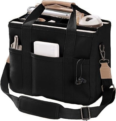 Tote Bags for Women Canvas Purse Crossbody Bags with Pockets Shoulder Handbags Large Bible Messenger Bag With Pockets by Tuobo - Used condition - US$12.07