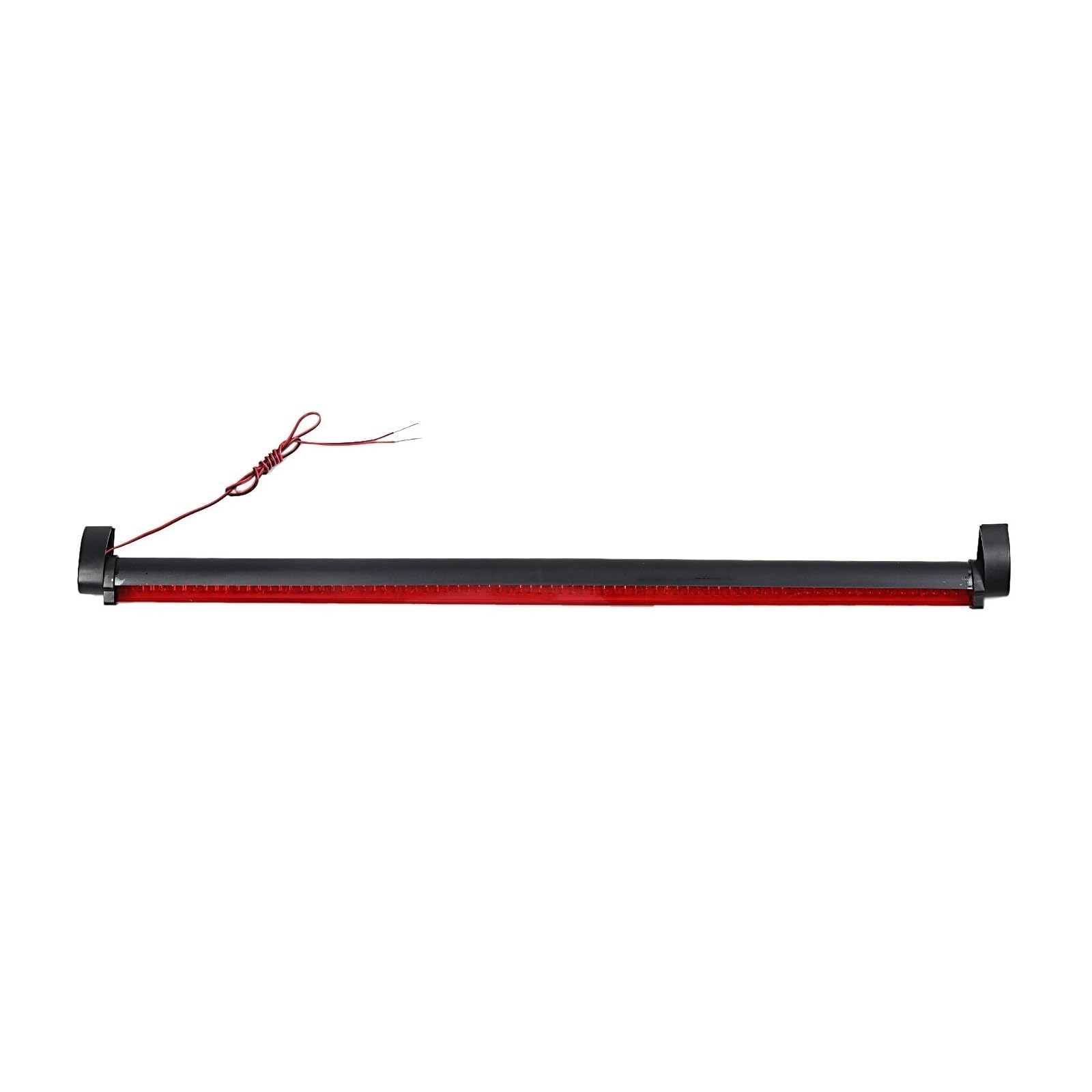 Generico Luce freno 1 PC Universale Rosso Auto Terza Luce di Stop Fanale Posteriore Alto Lampada