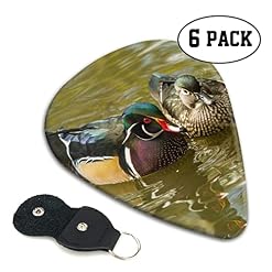 Domestic Duck Lot de 6 médiators pour guitare acoustique, guitare électrique, basse, ukulélé – fins, moyens et épais. - Les Beatles, Paul McCartney, John Lennon, RIngo Starr, George Harrison Domestic Duck Lot de 6 médiators pour guitare acoustique, guitare électrique, basse, ukulélé – fins, moyens et épais. – Image 2