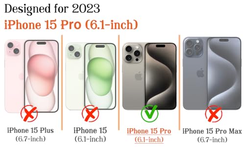 Coque iPhone 15 Pro MagSafe transparente en silicone rigide et TPU antichoc - 5