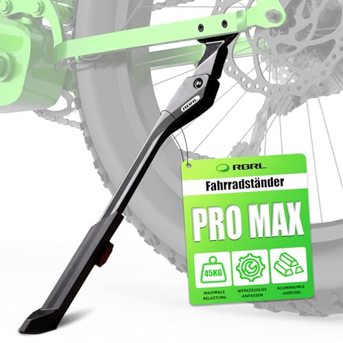 RBRL Fahrradständer mit 40mm Lochabstand Verstellbarer Fahrrad Ständer aus Aluminiumlegierung fahrradständer hinterrad für 24-29 Zoll Mountainbikes Ebike