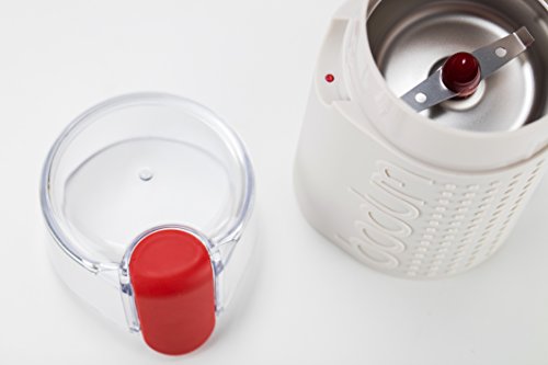 Bodum Bistro Grinder, 150 W, plástico, Blanco - Imagen 3