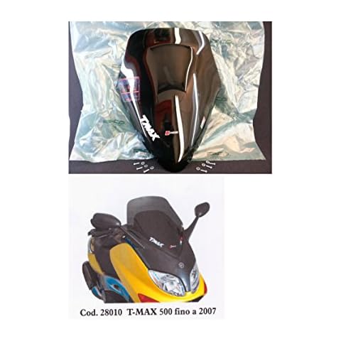 Cupolino Parabrezza Racing Corto Fume' para Yamaha T-MAX 500 hasta 2007 de Faco Cover