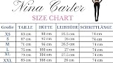 Nina Carter P216 Jeansy damskie typu mom z wysokim stanem w stylu used-look elastyczne, M
