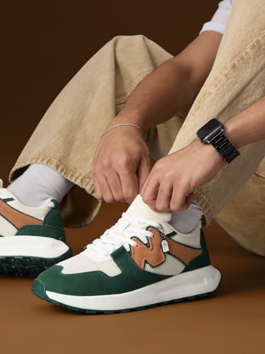 Image of The Souled Store Souled: Autumn Men and Boys Lace Up Low Top Sneakers