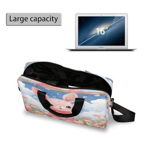 Bolso para portátil 16 pulgadas slim con correa y asa miniatura 4