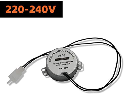 Dengofng 220V/110V/12V Incubator Motor for Mini or Handmade Egg Incubator 12,15,24,96,132,154