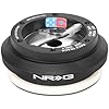 NRG Innovations NRG-SRK-110H Racing Style, Steering Wheel Quick Release Short Hub Adapter, 6 X 70mm Bolt Pattern, Black Body