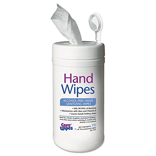 2XL Alcohol Free Hand Sanitizing Wipes, 7 x 8, White6