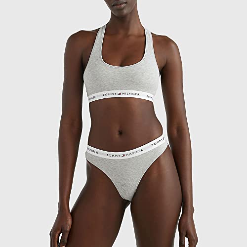 Tommy Hilfiger Perizoma Donna Tanga, Grigio (Light Grey Heather), S - 2