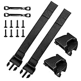 ulapithi 356A0002 Buckle Kit Bed Cover Buckle/Strap Assembly Replacement for Backflip 356A0002 Tonneau Cover Clips Replacement Bottom Side Kit
