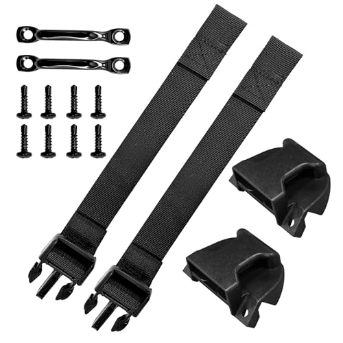 ulapithi 356A0002 Buckle Kit Bed Cover Buckle/Strap Assembly Replacement for Backflip 356A0002 Tonneau Cover Clips Replacement Bottom Side Kit