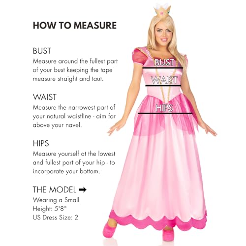 Leg Avenue 85461 - Costume Classico Per Travestimento Da Principessa, Donna, M - 6