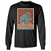 Dadzilla Funny Father of Monsters Daddy Fathers Day Long Sleeve T-Shirt (Black, XX-Large)