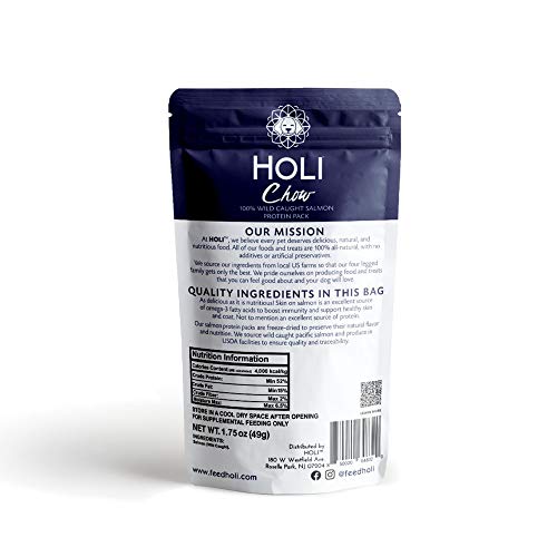 Image of HOLI Freeze Dried Dog Food Topper - 3 Pack 2oz /Bag (Beef Liver, Chicken Breast, Salmon) Mix in Flavor Enhancer, 100% All Natural