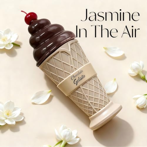 Image of AFLUXE CHOCOLATE GELATO, Perfume for Women, Long Lasting EDP, Feminine Scent, Delicate Fragrances for Women, Day to Night Wear, 3.4 Fl Oz