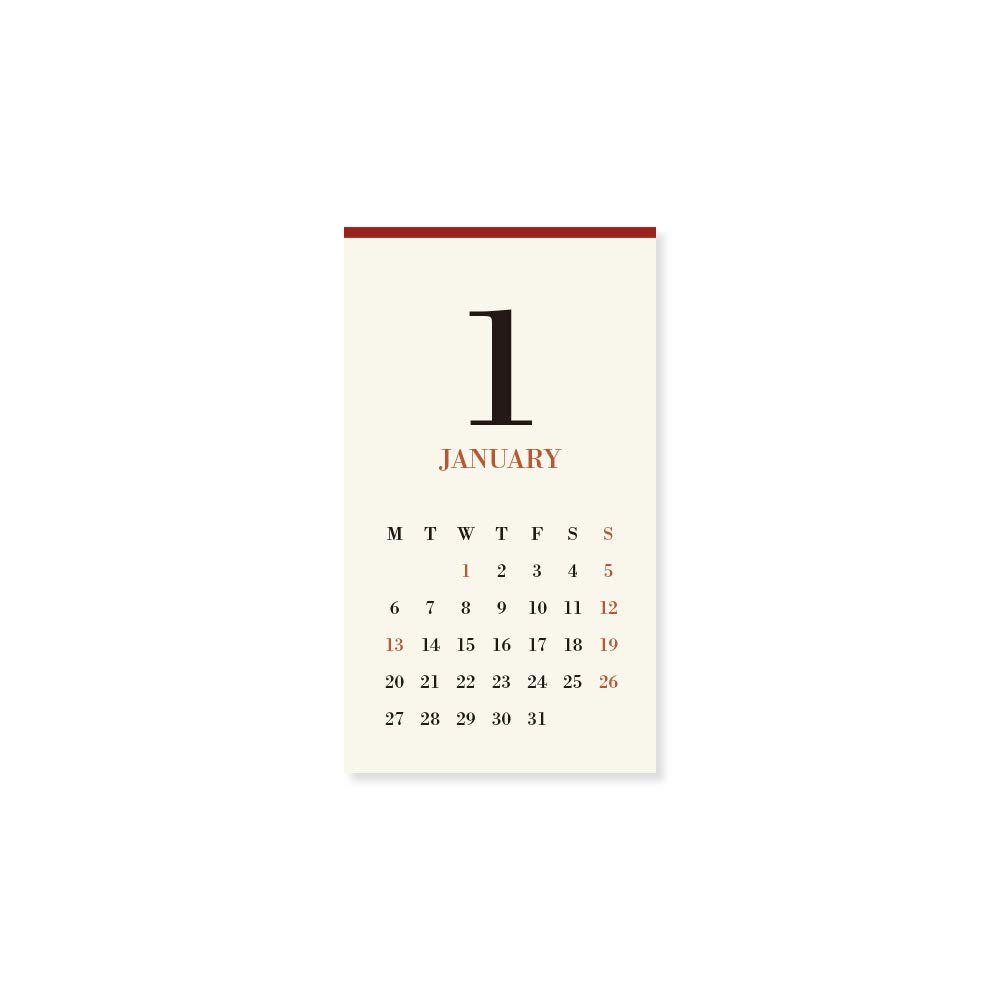 Amazon | MUCU CLAMP CALENDAR 2025 - REFILL | カレンダー | 文房具 