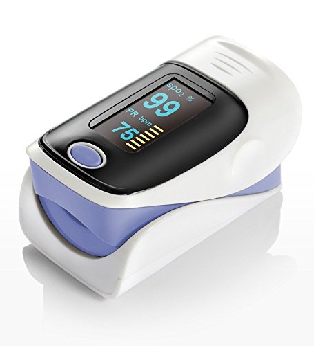 INTERMED - Pulsossimetro Portatile Da Dito Con Trasmissione Dati Via Bluetooth