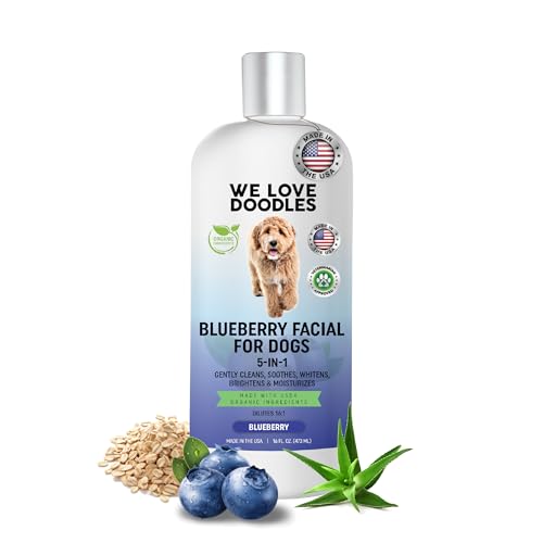 We Love Doodles Blueberry Facial Dog Shampoo - Dog Tear