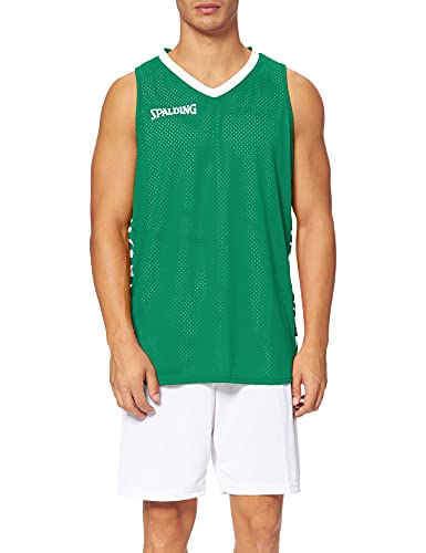 SPALDING Essential Reversible Shirt Lagoon/White XL