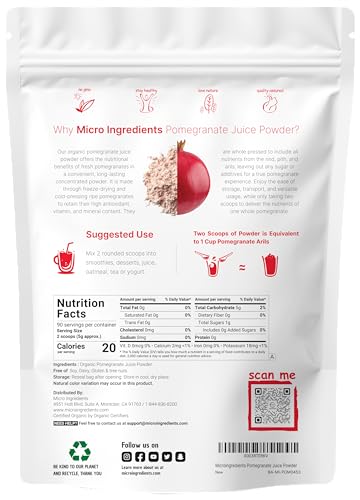 Micro Ingredients OZJONG Organic Pomegranate Juice Powder thumb #1