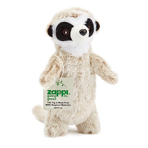 Zappi Co Ultra Soft Meerkat Plush Toy (20cm Height) - 100% Recycled, Eco-Friendly, Newborn Gift, Realistic Lifelike - Image 4