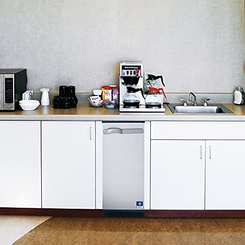 Manitowoc SM50A Undercounter Ice Machine with K00376 Pump Drain Kit