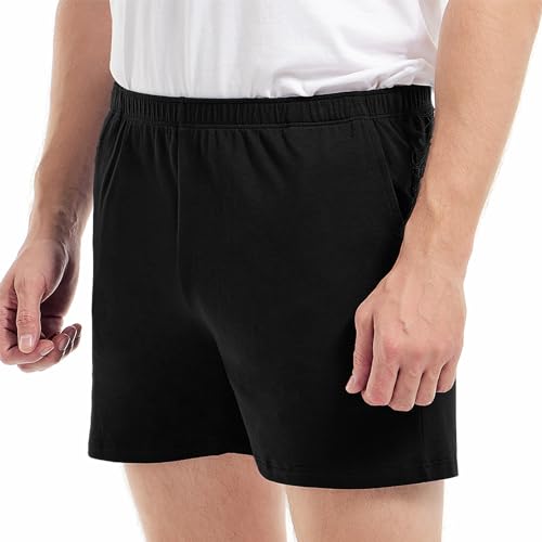 Image of AIMPACT Men's 4 inch Inseam Sleep & Lounge Pajama Shorts with Pockets