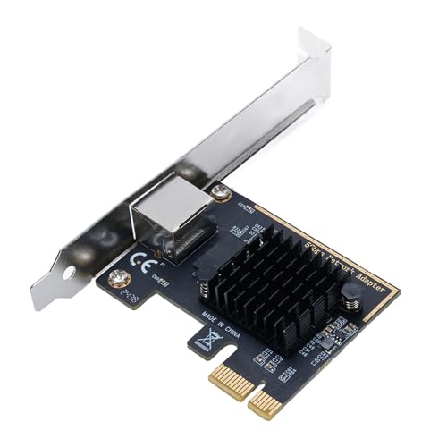 tarjeta de red Ethernet PCIe multi gigabit banapoy para gaming y uso en servidores miniatura 4
