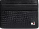 Tommy Hilfiger Th Emboss CC Holder AM0AM14240 Porte Cartes, Noir (Noir), Taille Unique