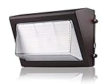 RuggedGrade Durado III Series 60 Watt LED Wall Pack Light - 8,700 Lumens - 5000K Bright White - High Efficiency 145 Lumen to Watt- DLC Premium Listed - Without Photocell - Rugged Grade Lighting
