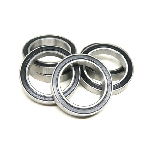 Rodamiento S6805C 2RS de cerámica híbrida para eje de rueda de bicicleta 25x37x7mm
