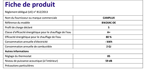 CAMPLUX BW264C-DE 10 Liter Gasdurchlauferhitzer mit Regenkappe, 50mbar Tankless Outdoor-Instant-Gasdusche für Pferd Waschen Camping RV Reise