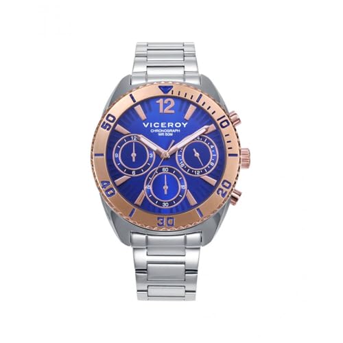 Montre femme Viceroy Chic 401292-35 en acier inoxydable bicolore