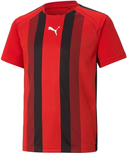PUMA Teamliga T-shirt rayé unisexe pour le sport