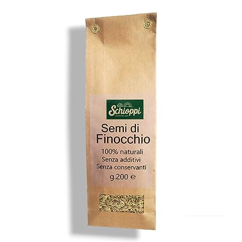 Semillas de hinojo 100 % naturales 200 g. - SOBRE