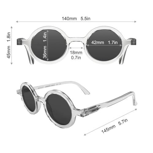 Image of LONDON MOLE Moley sunglasses | Cool round shaped glasses | Men's Women's Unisex | Spring hinges