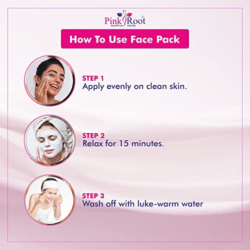 Image of Pink Root Aloe Vera Mask 500gm with Diamond Mask 500gm