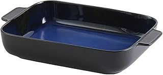 Large Rectangular Baking Dish Ceramic Baking Pan Serving Bakeware for Cooking Kitchen and Daily Use 13.8 x 9 inch