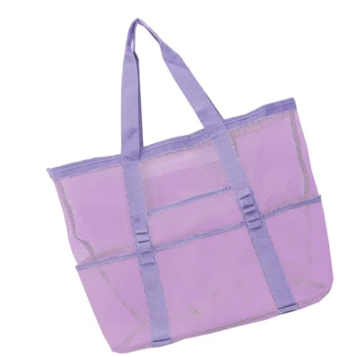 Sac de plage multi-poches spacieux et léger pour accessoires de bain