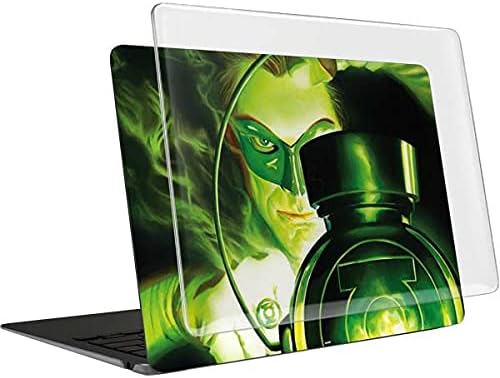 Skinit Case + Skin Compatible with MacBook Air 13in M1 (2021) - Officially Licensed Warner Bros Green Lantern Lamp Design