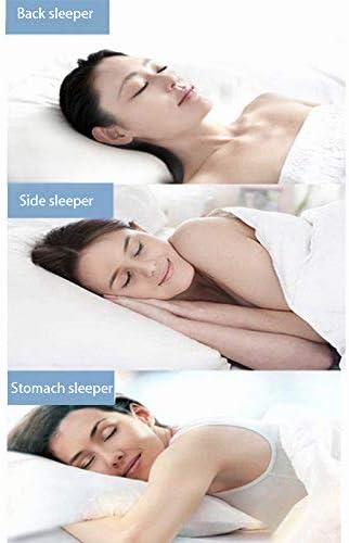homentality Shredded Memory Foam Pillow for Sleeping - Thick Thin Adjustable with Cotton Plioweshames - Cooling Bed Pillow for Side Back Sleepers - Firm Soft for Therapeutic Neck Pain, Queen