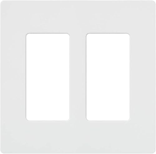 Vista 28 de Lutron Claro Placa de pared decorativa de dos vías, CW-2-SS Acero inoxidable