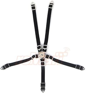 Yeah Racing 1/10 RC Scale Accessory Safety Belt Black #YA-0558BK