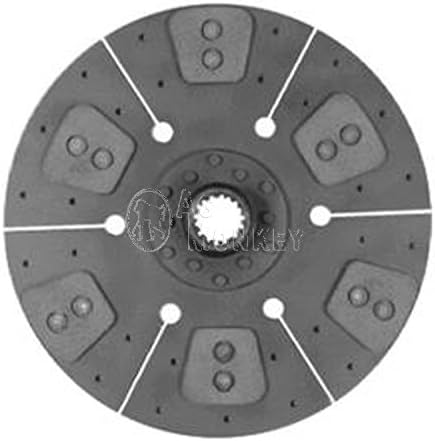 A32817 HD6 15" Single Stage Clutch 6-Large Pad Disc Case 930 1030 1070 1090 1170 1175