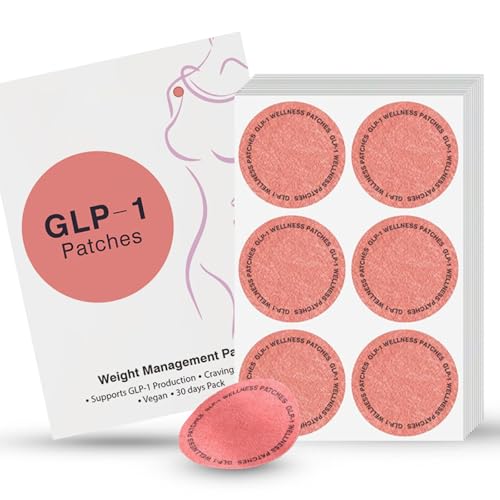 60Pcs GLP1 Weight Loss Patches, Appetite Suppressants Women Slimming Patches for Weight Loss, GLP-1 Patches GLP 1 Supplement Slim Patch | Natural Appetite Balance & Fat Reduction Support