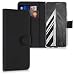 Produktbild kwmobile Hülle kompatibel mit Samsung Galaxy A41 - Kunstleder Wallet Case mit Kartenfächern Stand in Schwarz