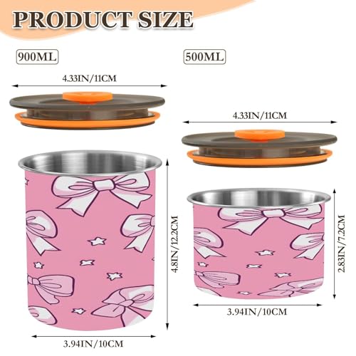 Contenedor al vacío para café y alimentos 30oz acero inox miniatura 3