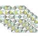 Produktbild Venilia Tischset Pyramiden Muster Mint Grün, Platzset für Esszimmer, Esstischmatten, Telleruntersetzer, Platzdeckchen, abwischbar, lebensmittelecht, 45 x 30 cm, 4 Stück, 59044