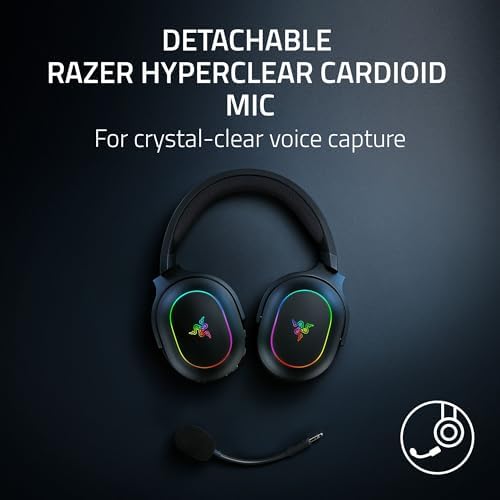 Razer Barracuda X Chroma Wireless Gaming Headset, 2.4 Ghz, Black - 5